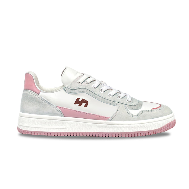 Chic Sneak | Grey Pink | Womens Sneakers