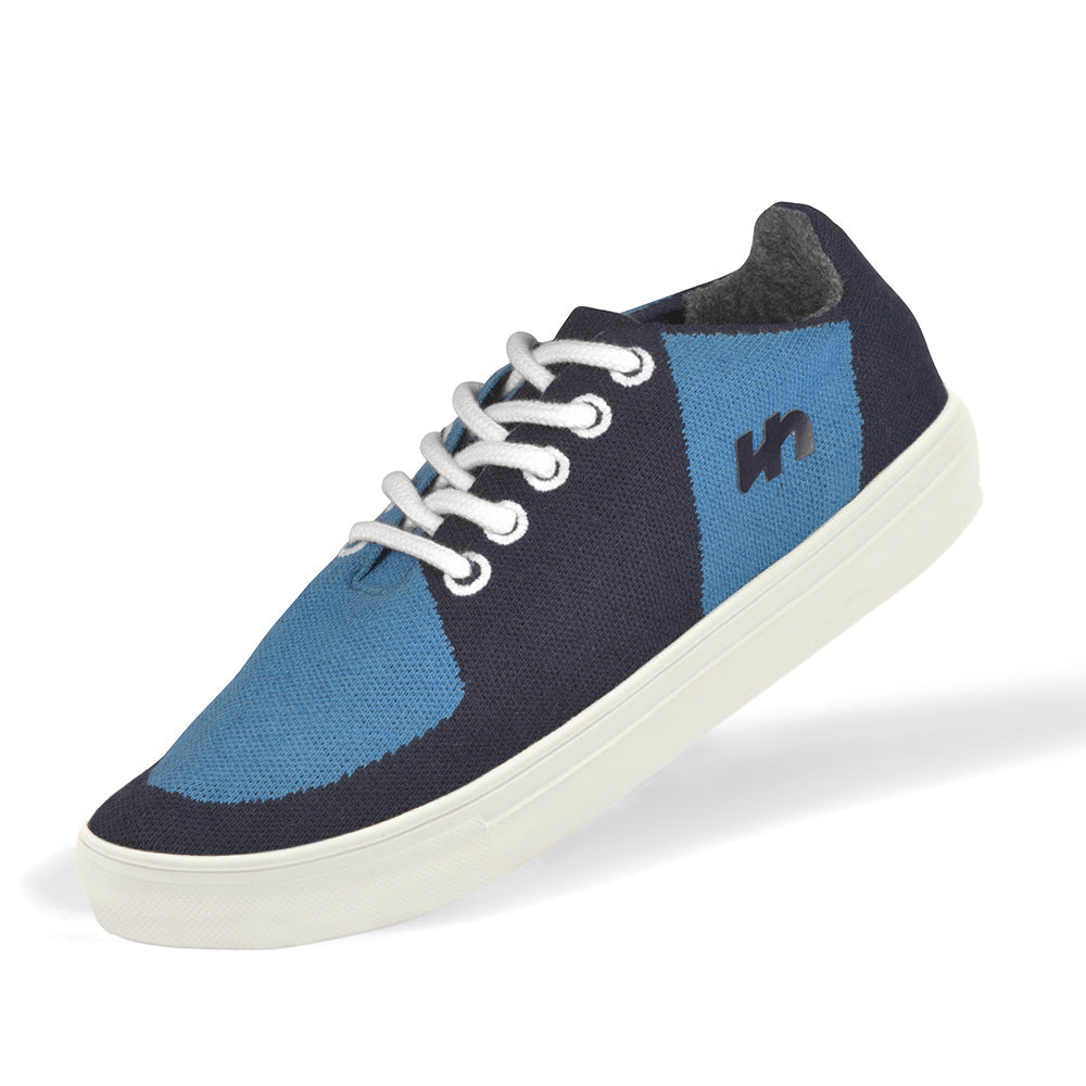 Linen Sneakers | Blue-Navy | Men