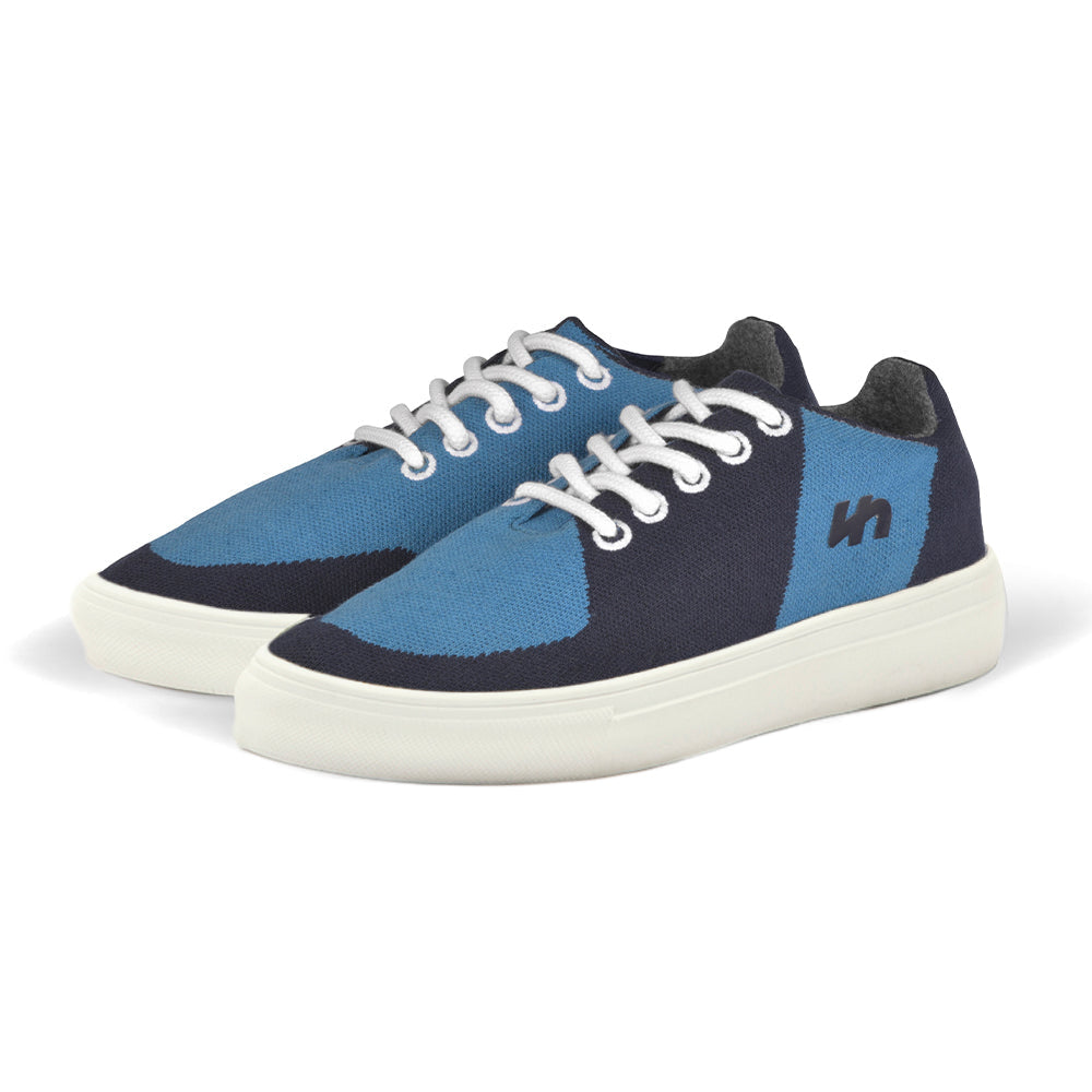 Linen Sneakers | Blue-Navy | Men