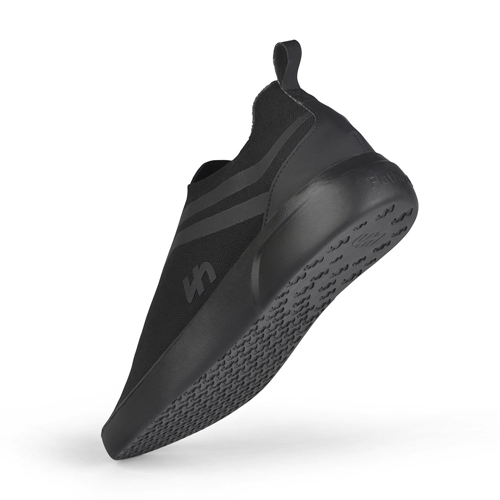 SoftKnit Loafers | All Black | Women