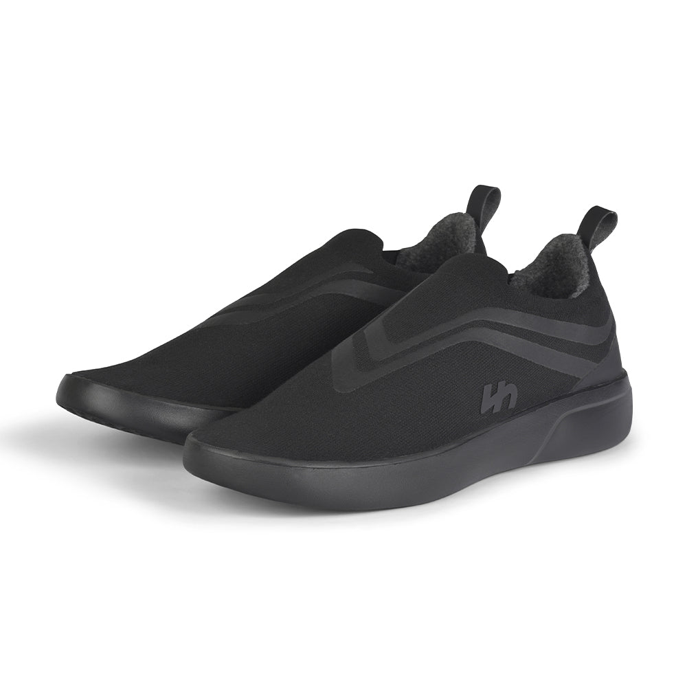 SoftKnit Loafers | All Black | Women