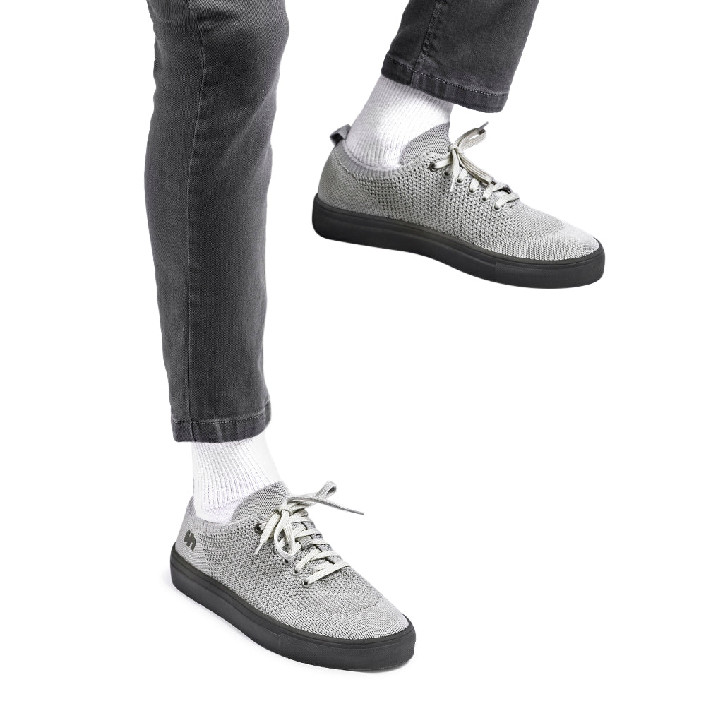 Ellipsis - Breathable Sneakers | Ash | Men