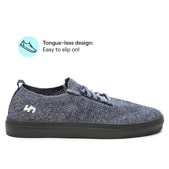 Luft - Ultralight Sneakers | Azure Blue Melange | Men