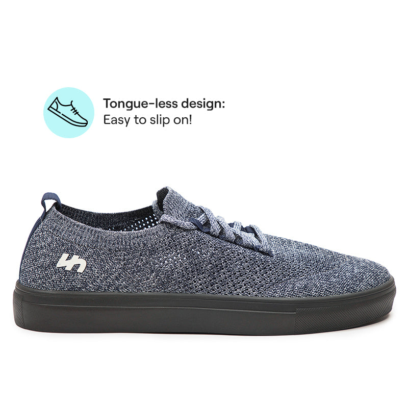 Luft - Ultralight Sneakers | Azure Blue Melange | Men